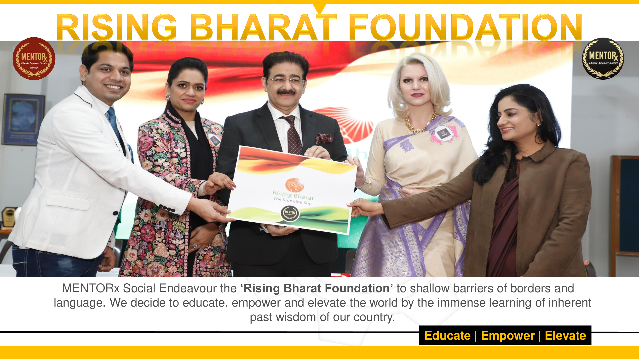 Rising Bharat Foundation - Initiative By MENTORx